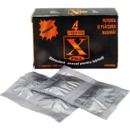 XPill stimulent sexual barbati 4cps - SICHUAN WEILONG PHARMA