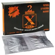 XPill stimulent sexual barbati folie 2cps - SICHUAN WEILONG PHARMA