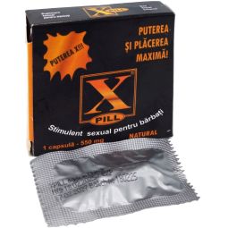 XPill stimulent sexual barbati 1cps - SICHUAN WEILONG PHARMA