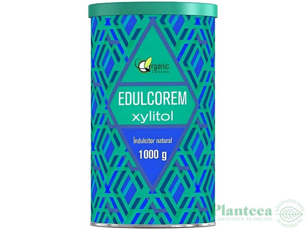 Xilitol mesteacan indulcitor cristalizat 1kg - EDULCOREM