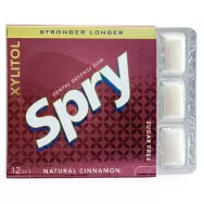 Guma mestecat xylitol scortisoara Stronger Longer 12b - SPRY