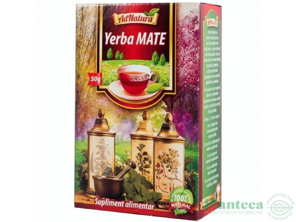 Ceai yerba mate 50g - ADNATURA