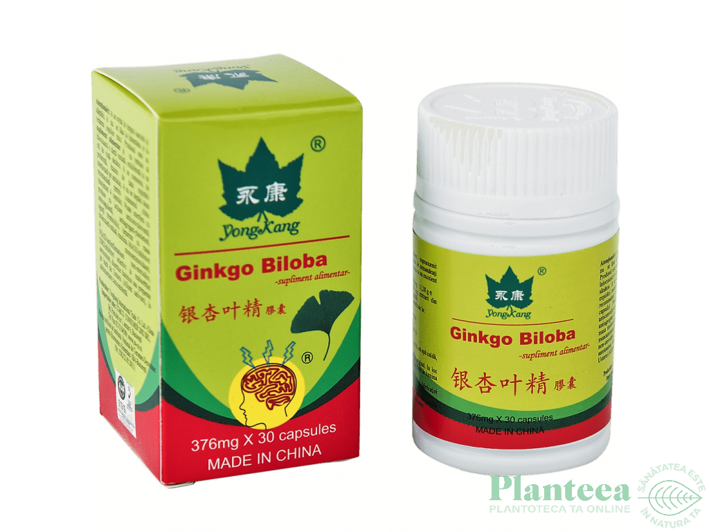 Ginkgo biloba 300mg 30cps - YONG KANG