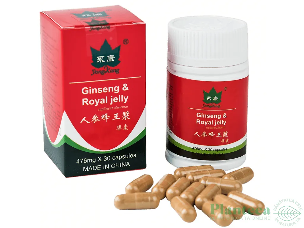Ginseng royal jelly 30cps - YONG KANG