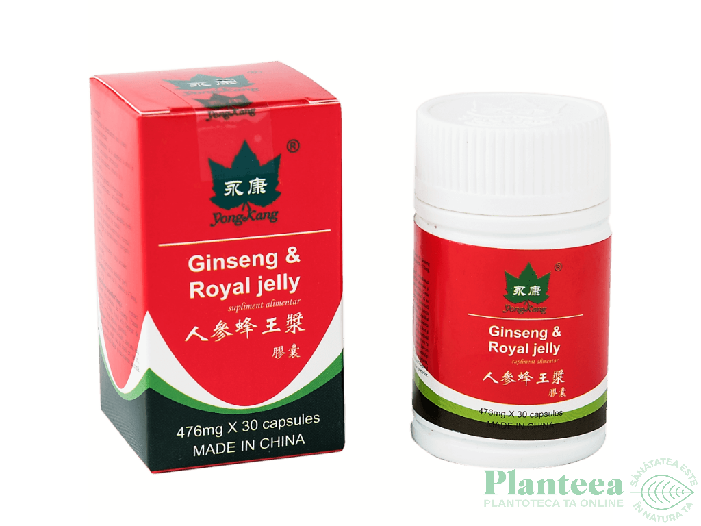 Ginseng royal jelly 30cps - YONG KANG