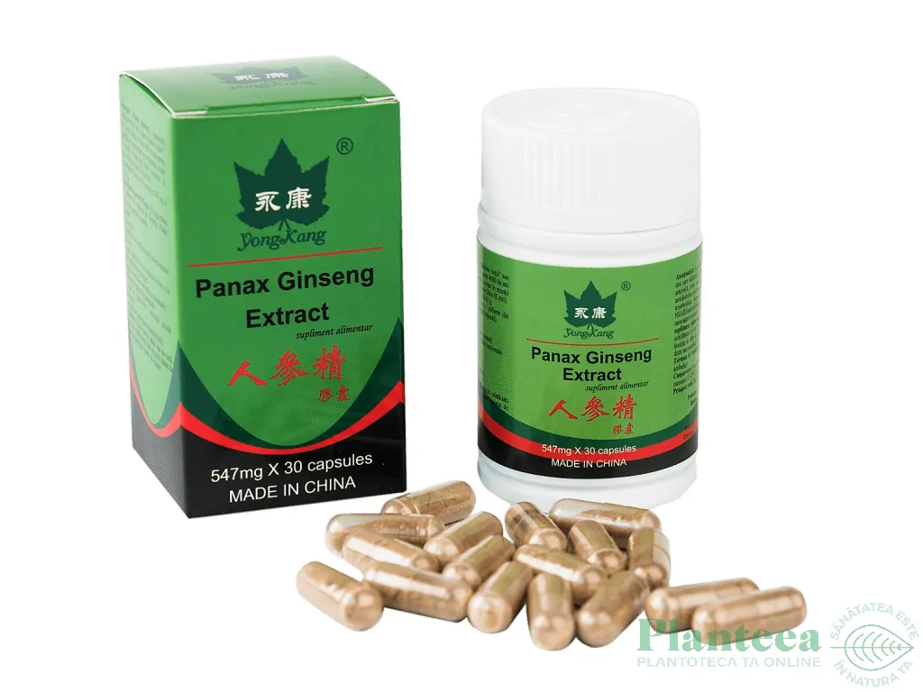 Panax ginseng 450mg 30cps - YONG KANG