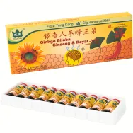 Ginkgo biloba ginseng royal jelly 10fl - YONG KANG