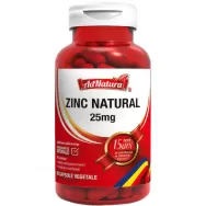 Zinc natural 25mg 60cps - ADNATURA