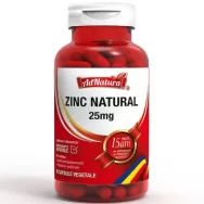 Zinc natural 25mg 30cps - ADNATURA