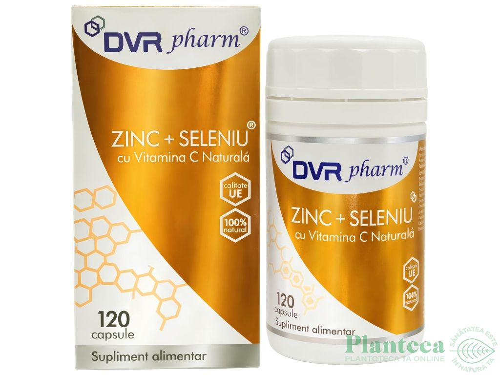Zinc Seleniu C 120cps - DVR PHARM