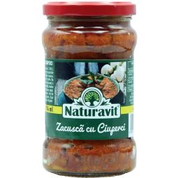 Zacusca ciuperci 314ml - NATURAVIT