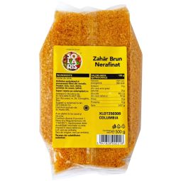 Zahar brut trestie nerafinat 500g - SOLARIS