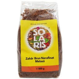 Zahar brun nerafinat melasa trestie 500g - SOLARIS