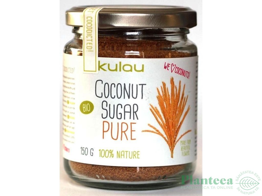 Zahar flori cocos bio 150g - KULAU