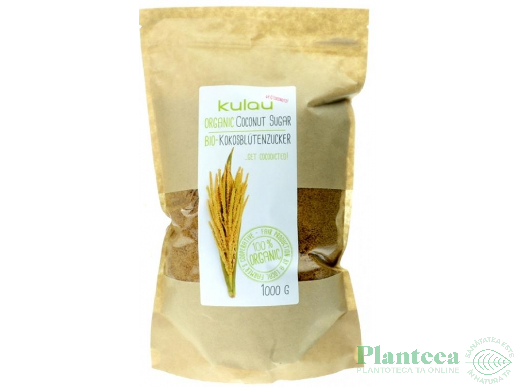 Zahar flori cocos bio 1kg - KULAU