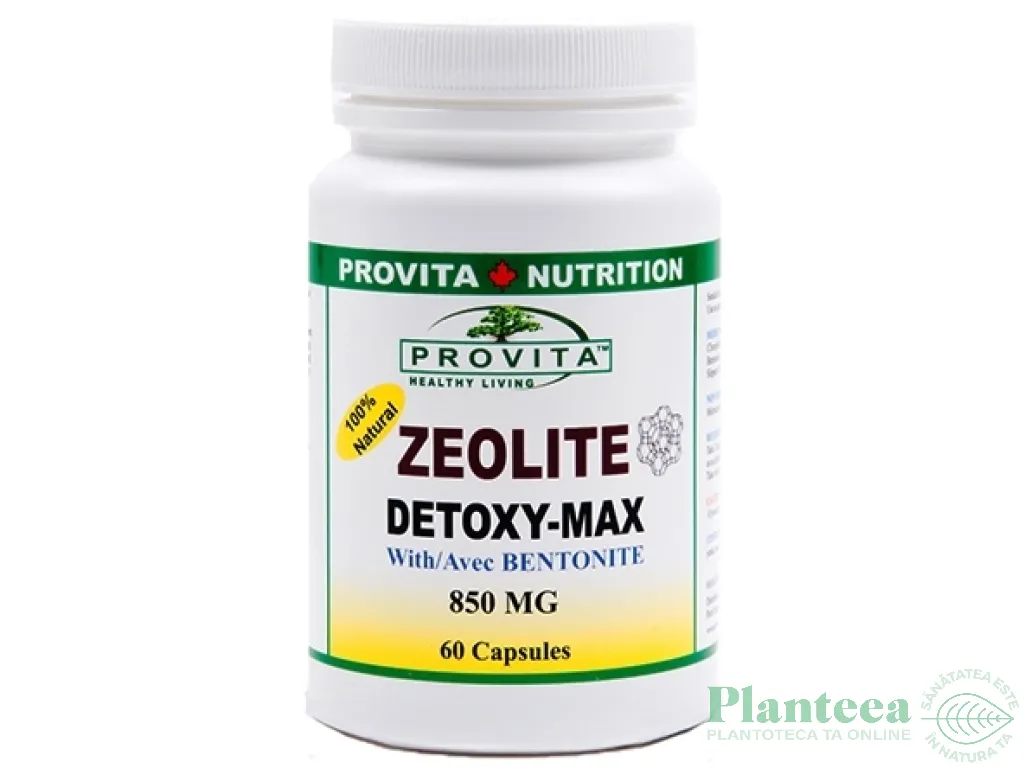 Zeolit detoxy max 60cps - PROVITA NUTRITION