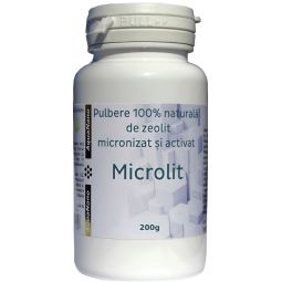 Zeolit micronizat activat pulbere Microlit 200g - AQUA NANO