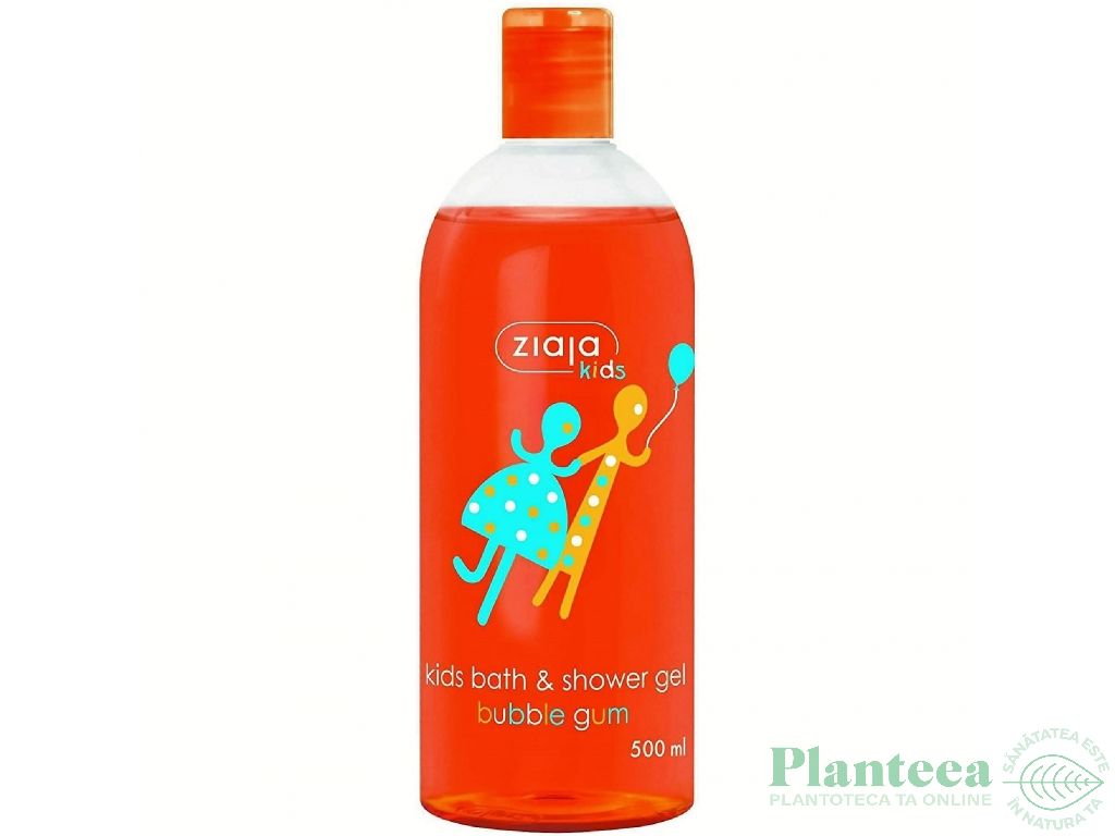 Gel dus baie spumant aroma guma Kids 500ml - ZIAJA