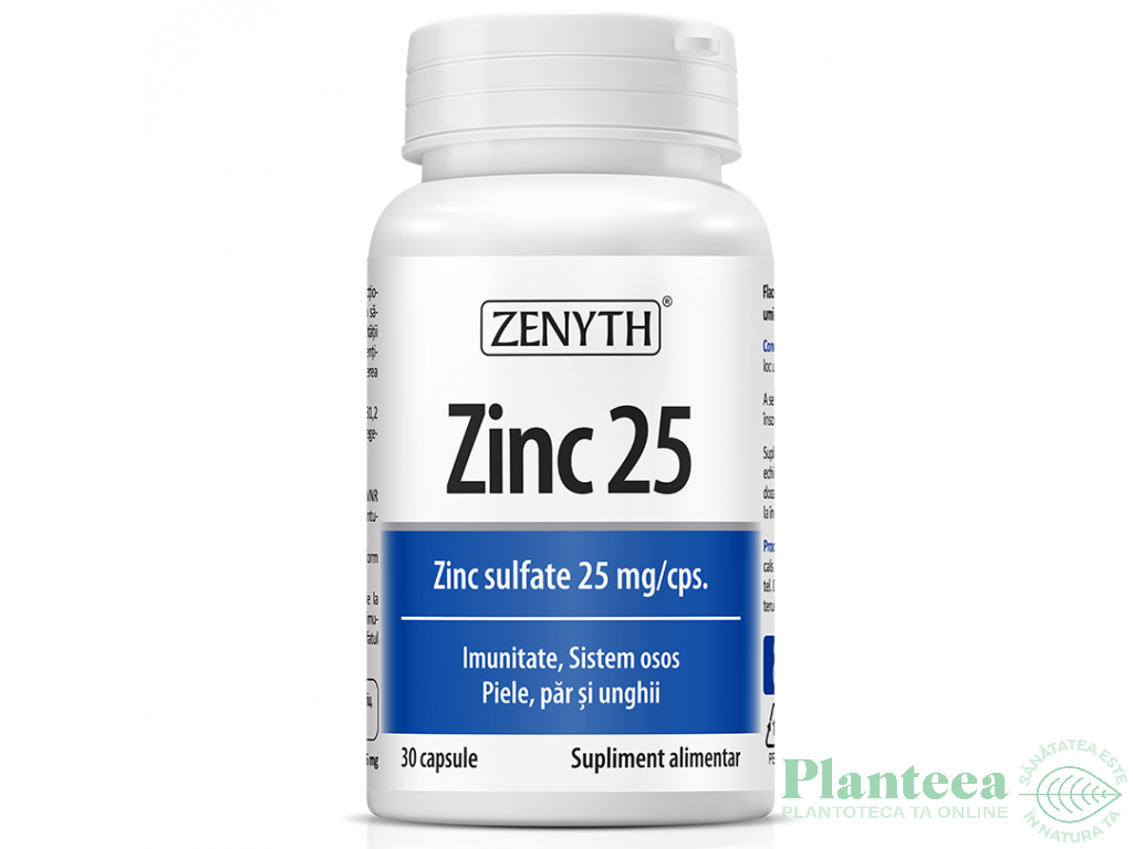 Zinc 25mg 30cps - ZENYTH