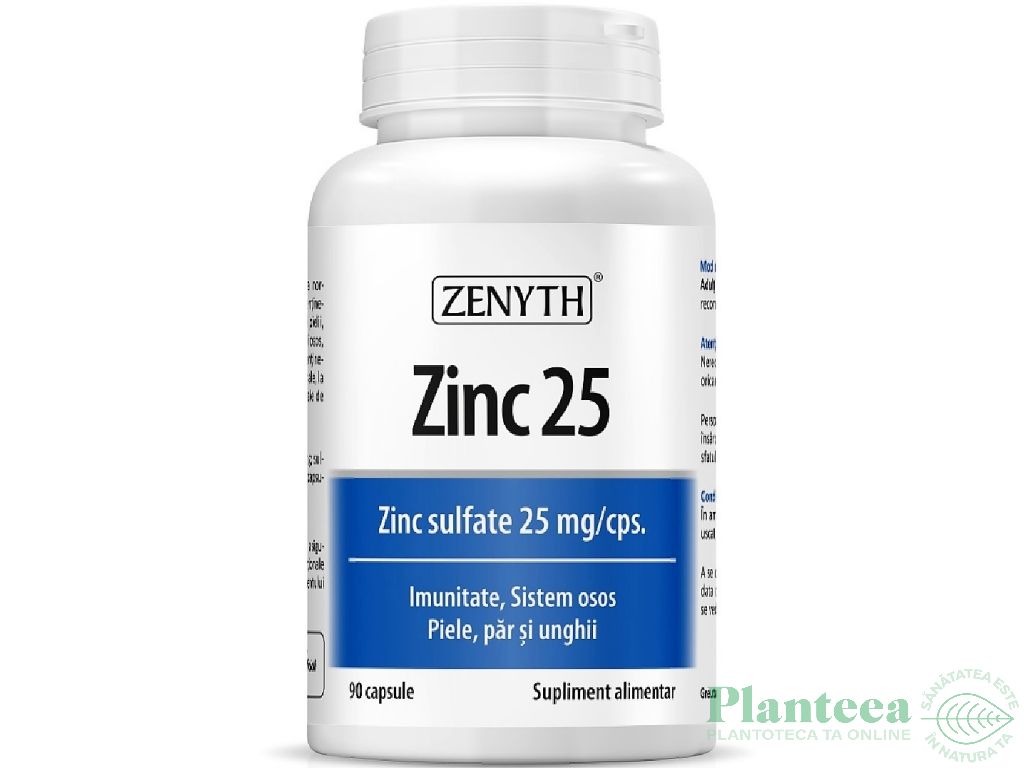 Zinc 25mg 90cps - ZENYTH