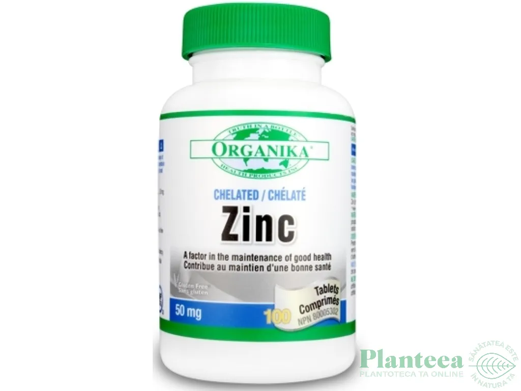 Zinc chelatinat HVP 100cps - ORGANIKA HEALTH