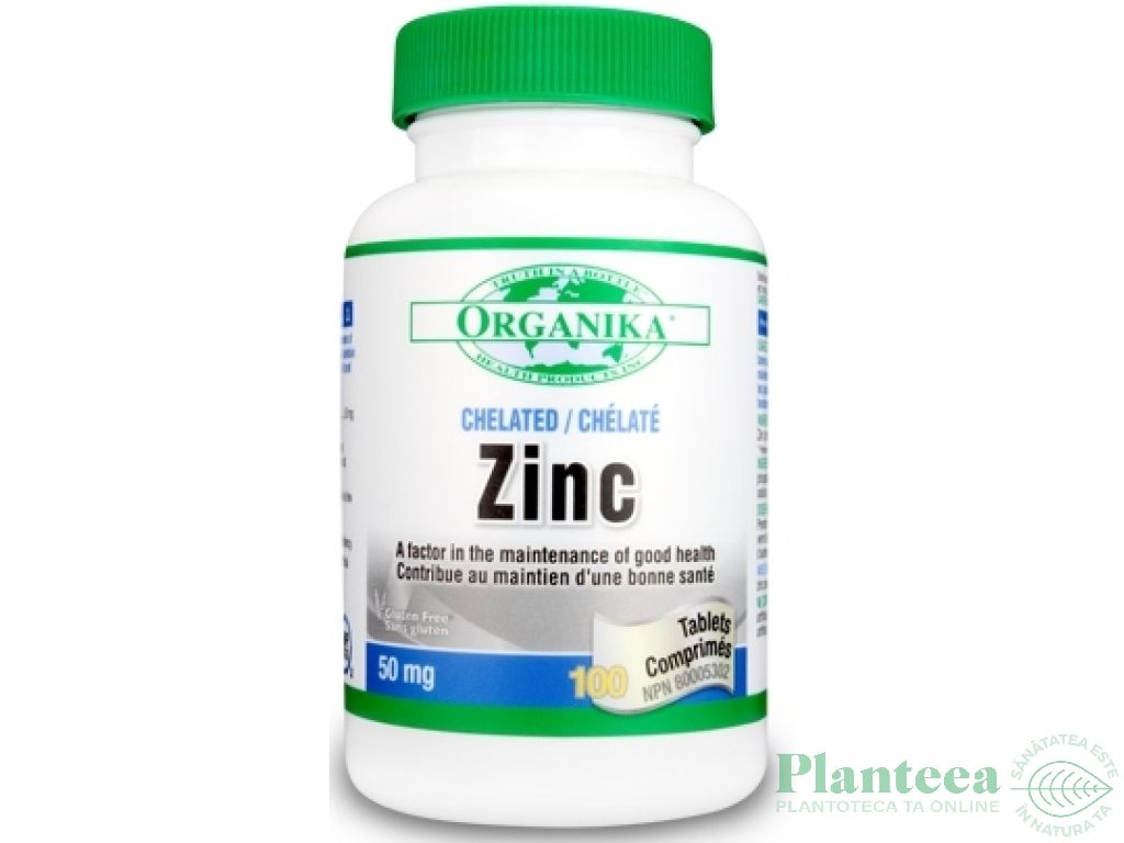 Zinc chelatinat HVP 100cps - ORGANIKA HEALTH