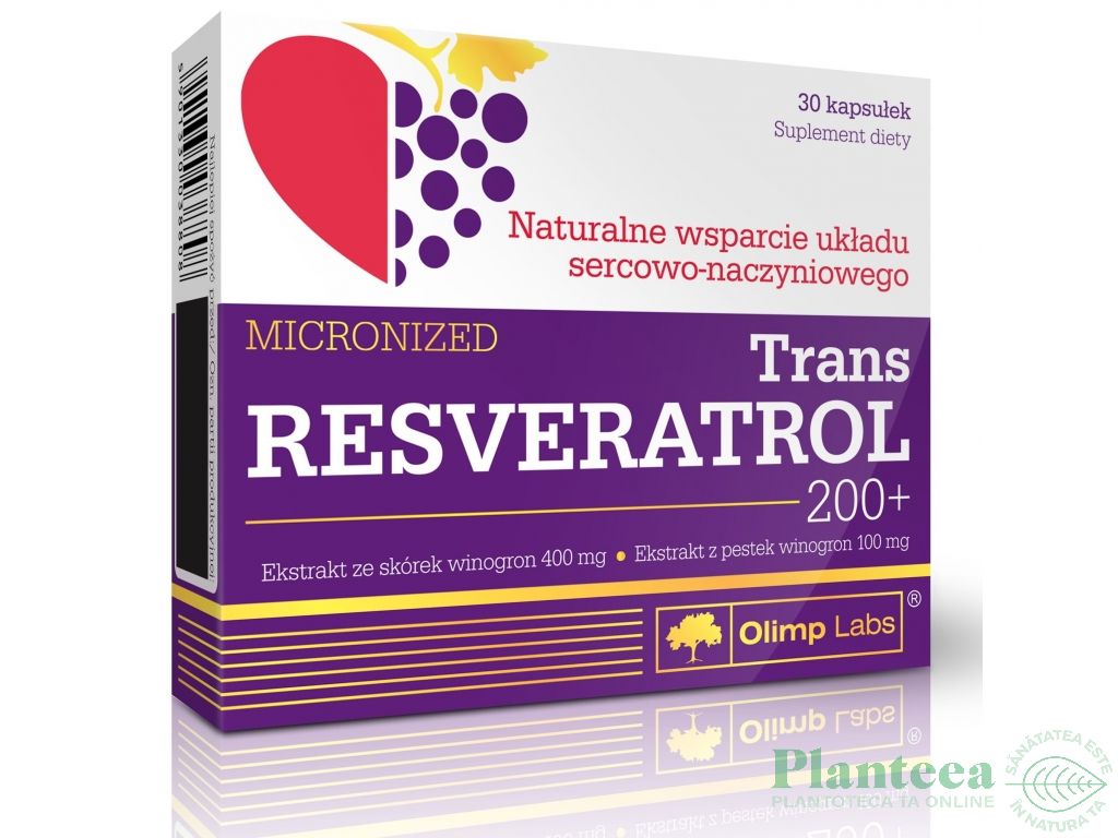 Trans resveratrol 200+ 30cps - OLIMP