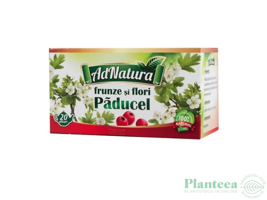 Ceai paducel flori frunze 20dz - ADNATURA