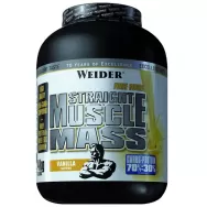 Straight muscle mass vanilie 4kg - WEIDER