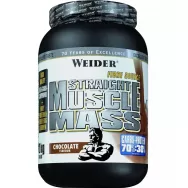 Straight muscle mass ciocolata 2kg - WEIDER