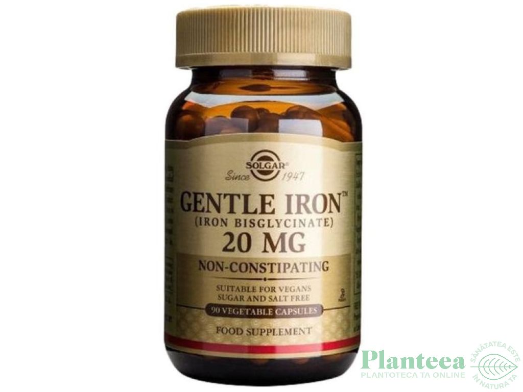 Gentle iron 20mg 90cps - SOLGAR