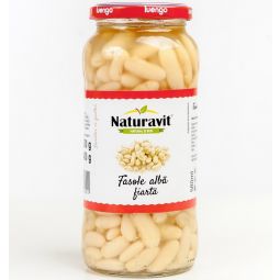 Conserva fasole alba fiarta 580ml - NATURAVIT