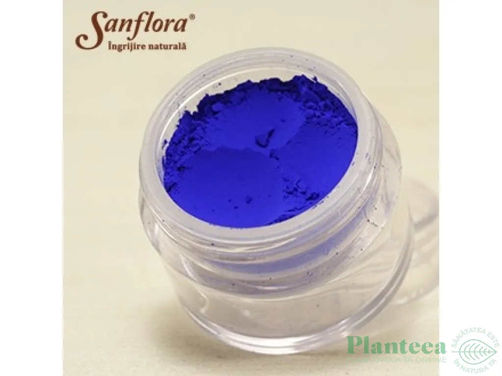 Pigment cosmetic mineral albastru 10g - SANFLORA