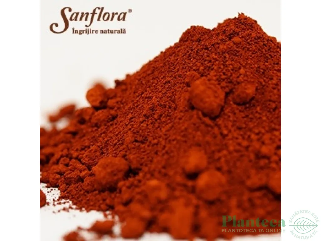 Pigment cosmetic mineral rosu 10g - SANFLORA