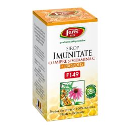 Sirop imunitate miere C propolis 100ml - FARES