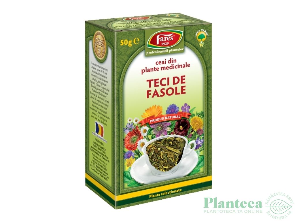 Ceai teci fasole 50g - FARES