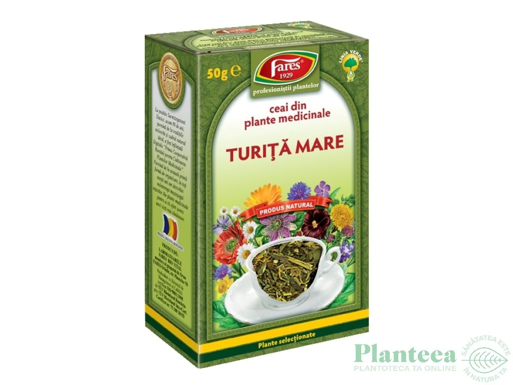 Ceai turita mare 50g - FARES