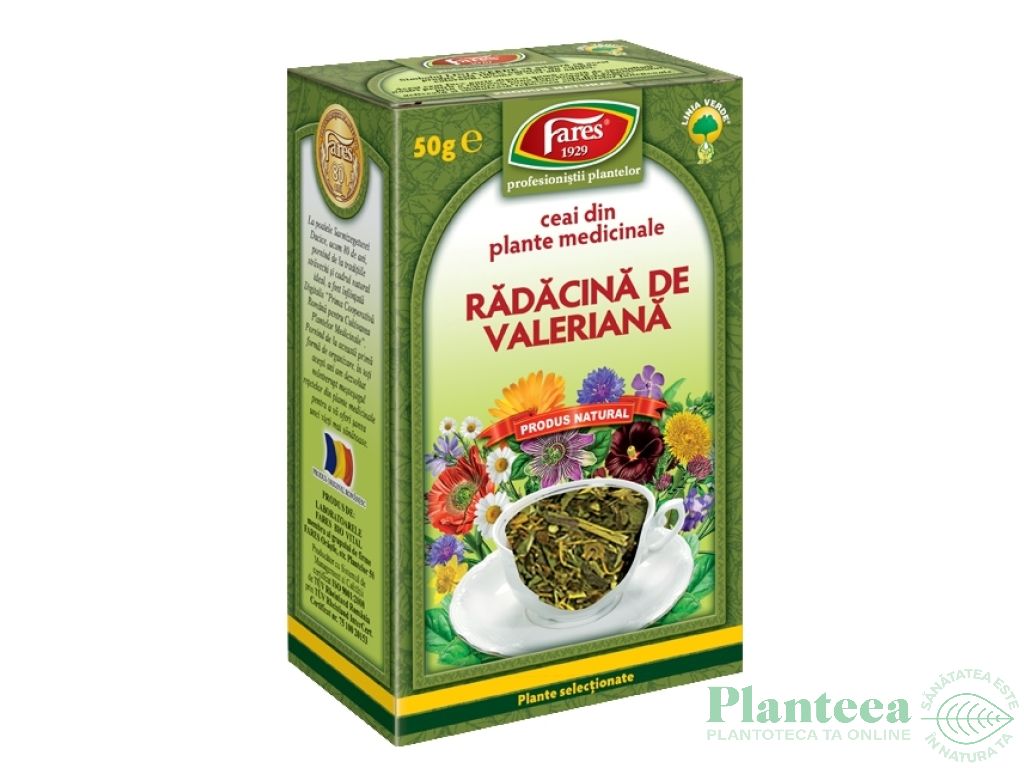 Ceai valeriana 50g - FARES