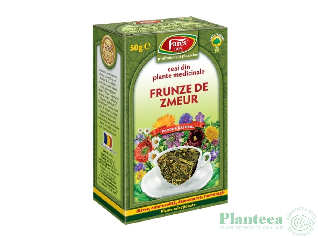 Ceai zmeur frunze 50g - FARES