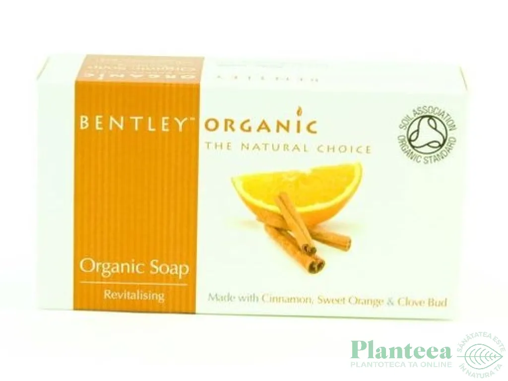 Sapun scortisoara 150g - BENTLEY ORGANIC