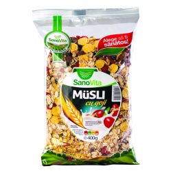 Musli goji fara zahar 400g - SANOVITA