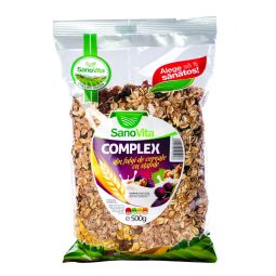 Complex fulgi cereale stafide 500g - SANOVITA