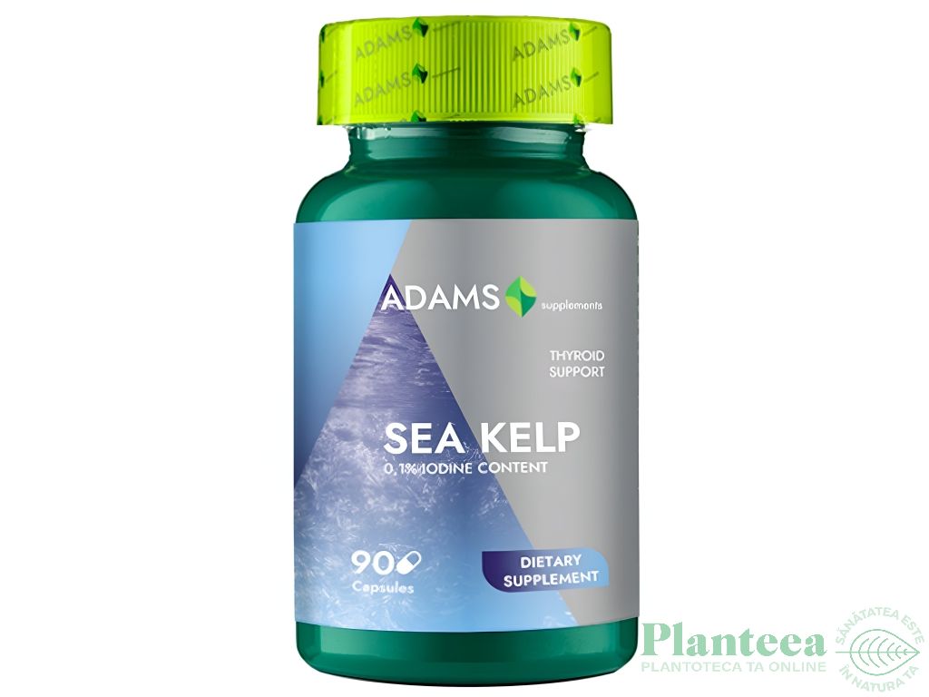 Sea kelp 600mg 90cps - ADAMS SUPPLEMENTS