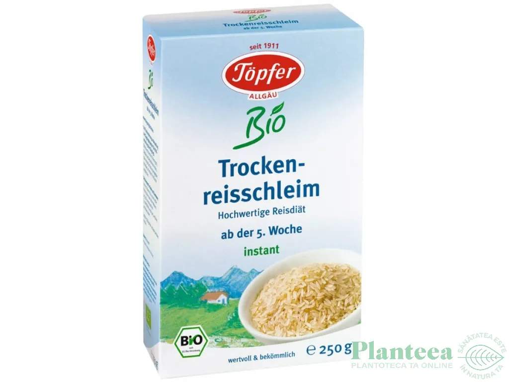 Porridge instant orez bebe +1luna 250g - TOPFER