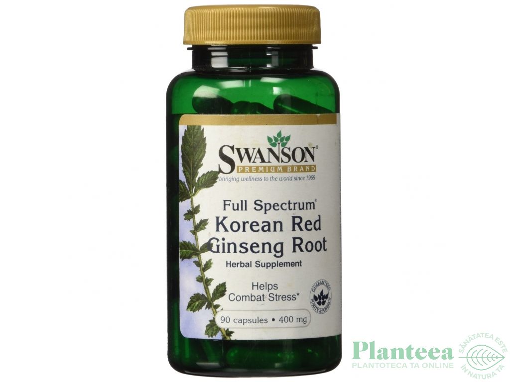 Ginseng korean 400mg 90cps - SWANSON