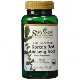 Ginseng korean 400mg 90cps - SWANSON