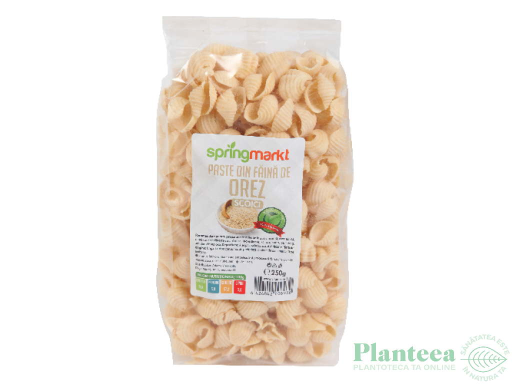 Paste scoici orez 250g - SPRINGMARKT