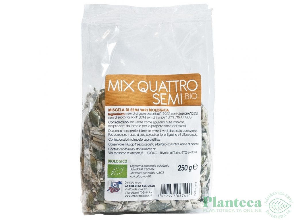 Mix 4seminte eco 250g - LA FINESTRA SUL CIELO