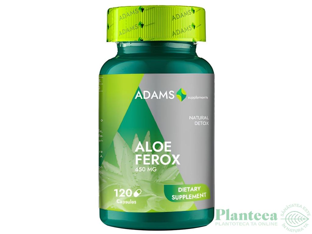 Aloe ferox 450mg 120cps - ADAMS SUPPLEMENTS