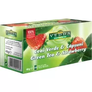 Ceai verde capsuni 20dz - VEDDA KALPO